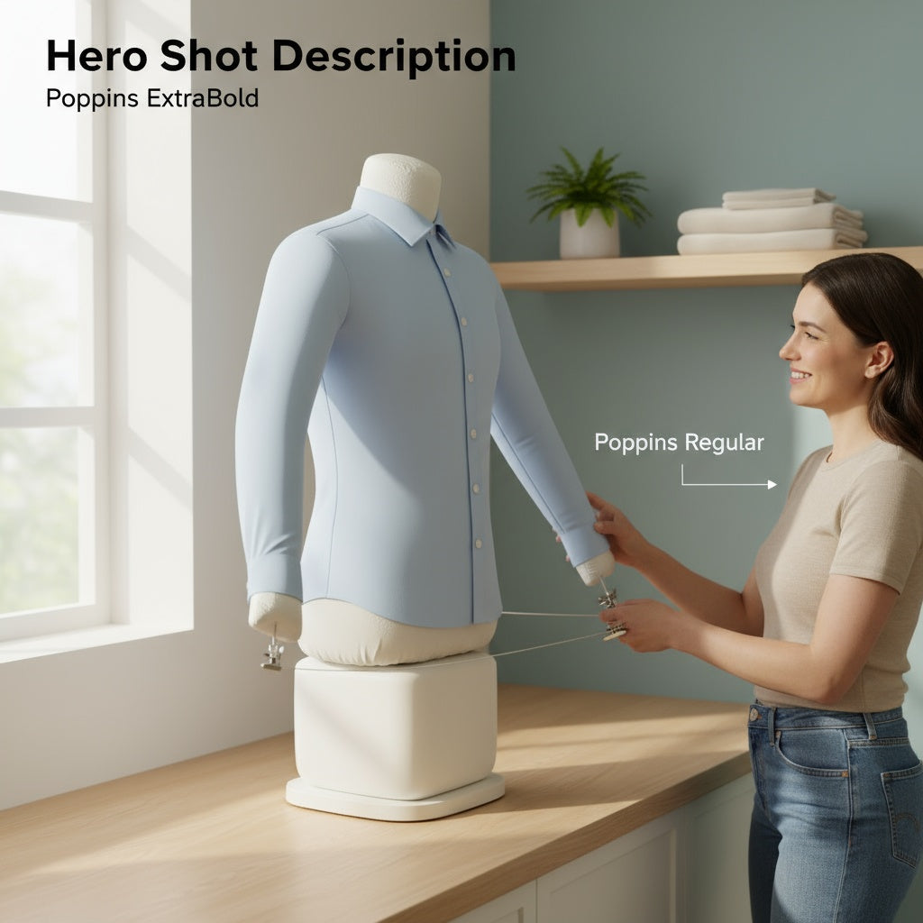 Airolume Iron - Wrinkle Free Clothing With Zero Effort