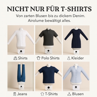AirSmooth - Nie wieder Hemden bügeln.