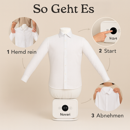AirSmooth - Nie wieder Hemden bügeln.
