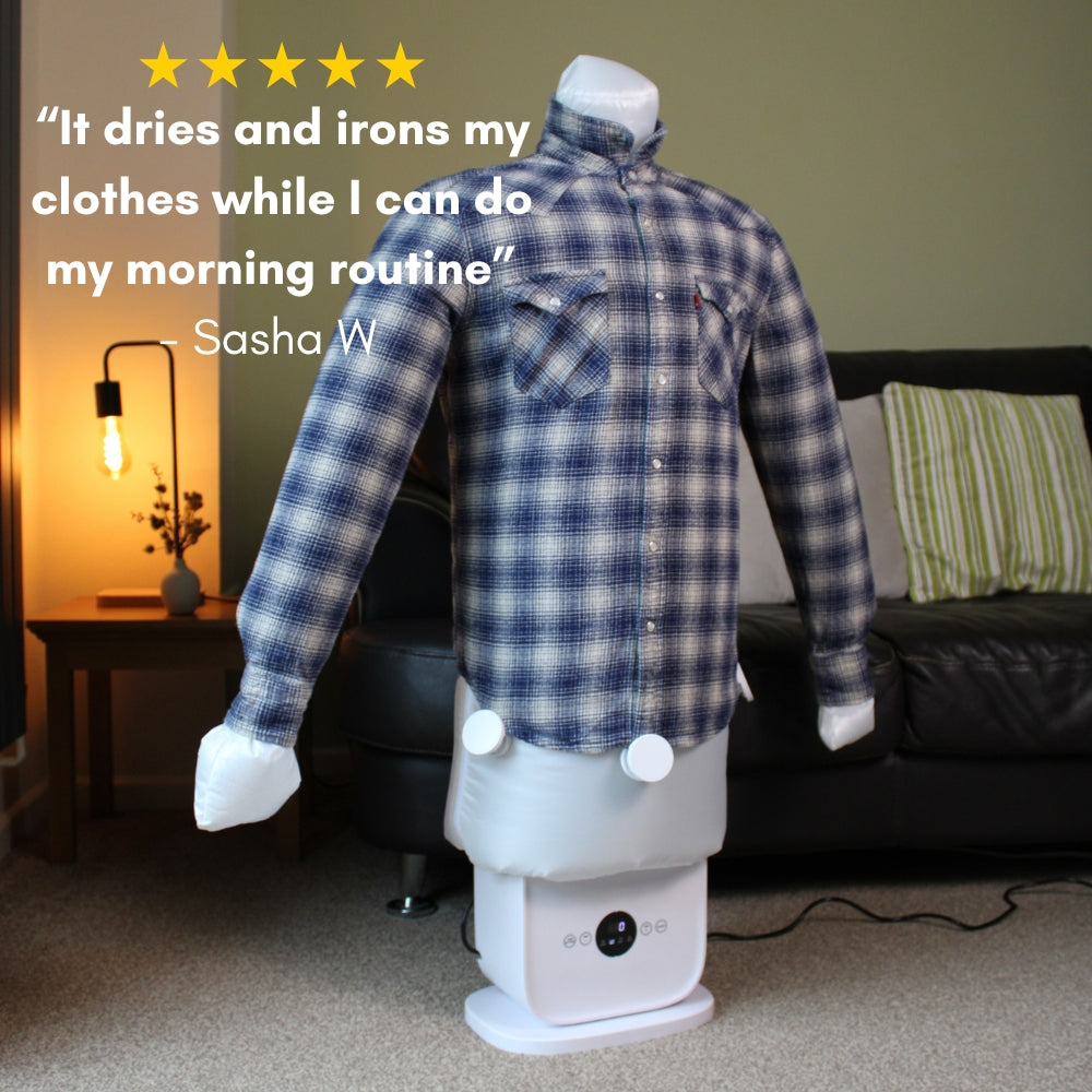 AirSmooth - Nie wieder Hemden bügeln.